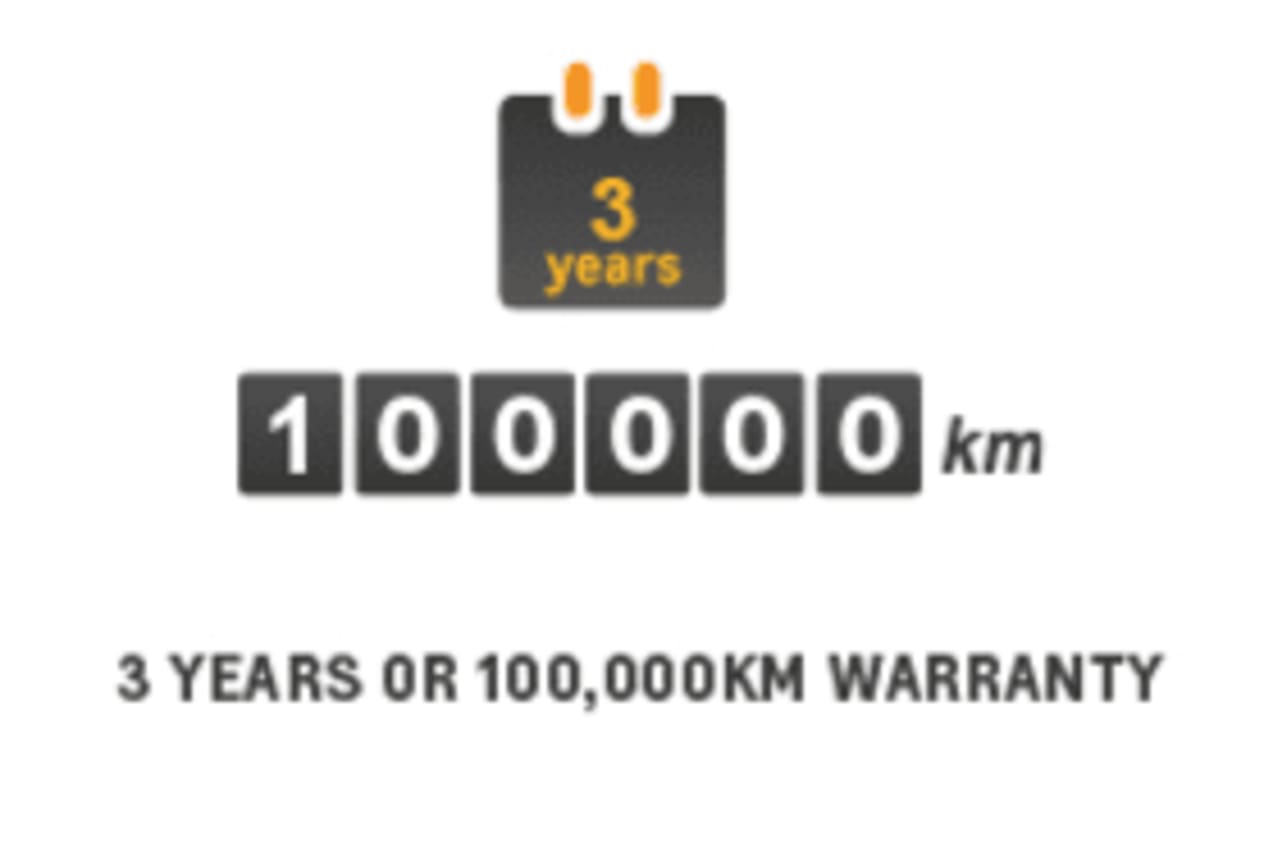 3 Years or 100,000 km Warranty