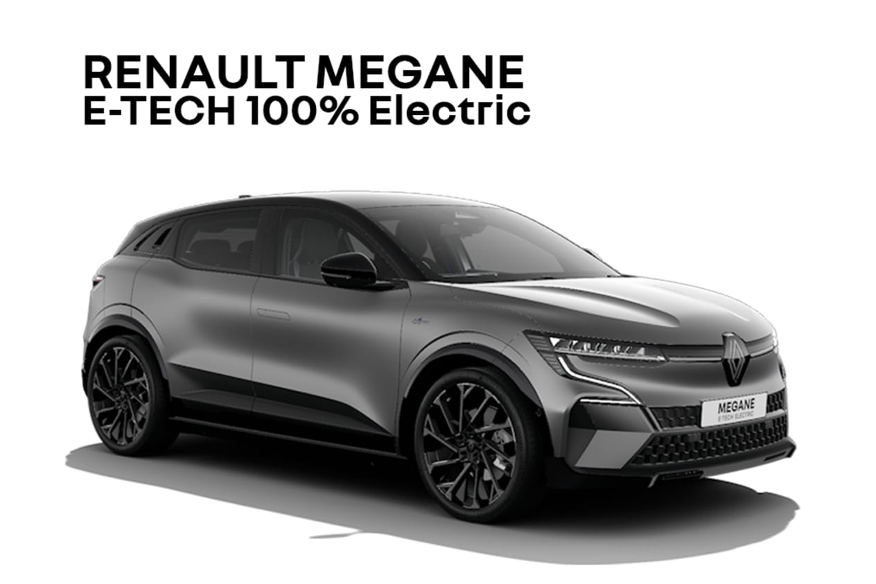 0% PCP: MEGANE E-TECH Electric iconic esprit Alpine - £415 Per Month