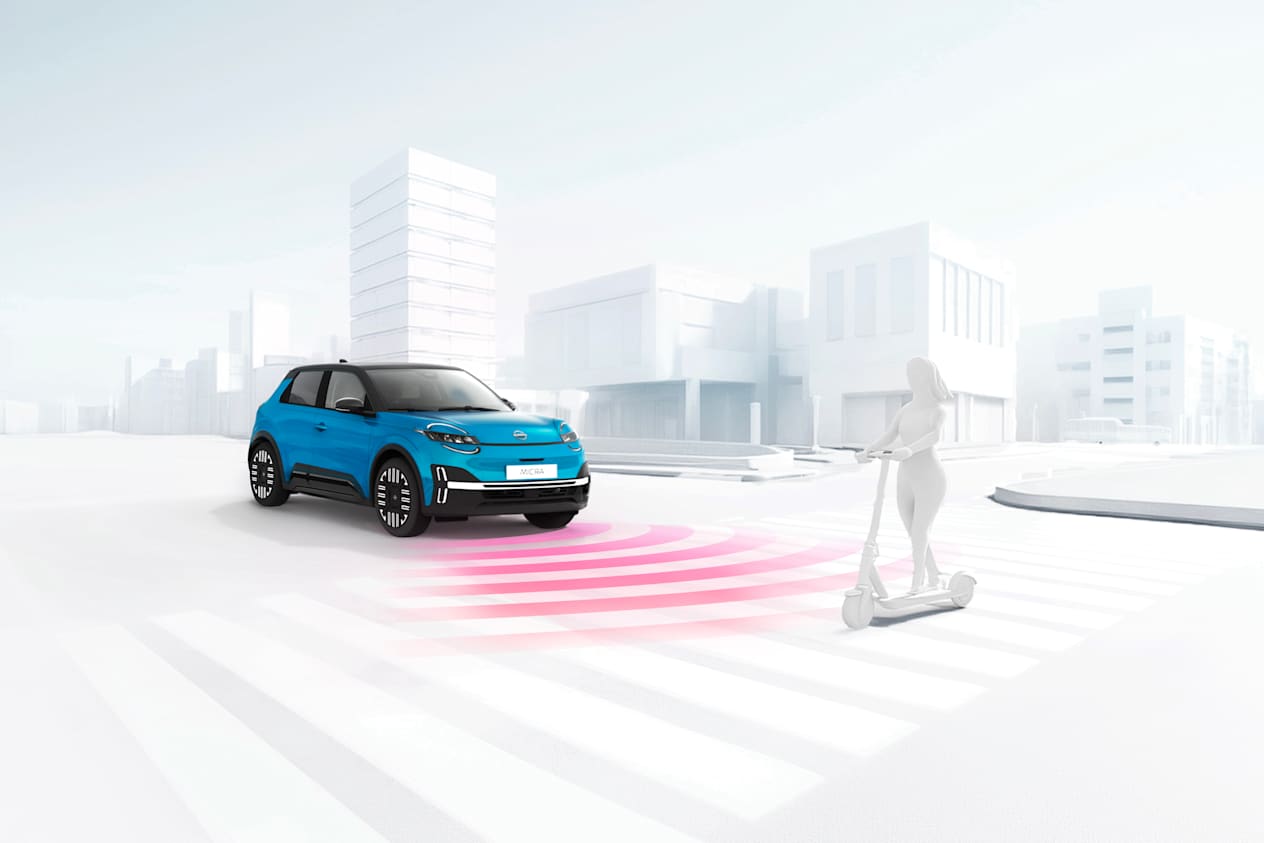All-New Nissan MICRA Lane Assist & Emergency Braking Assist