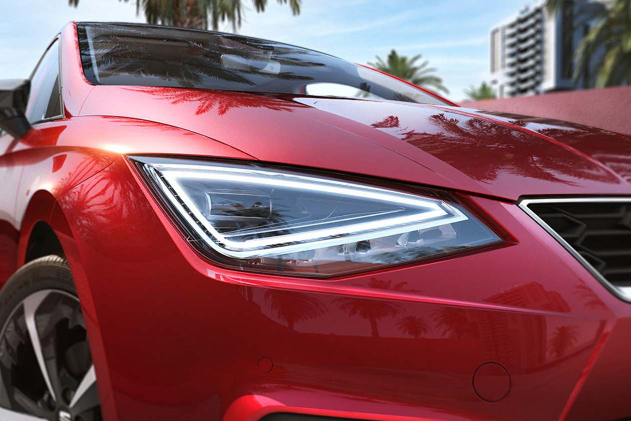 SEAT Ibiza Headlights
