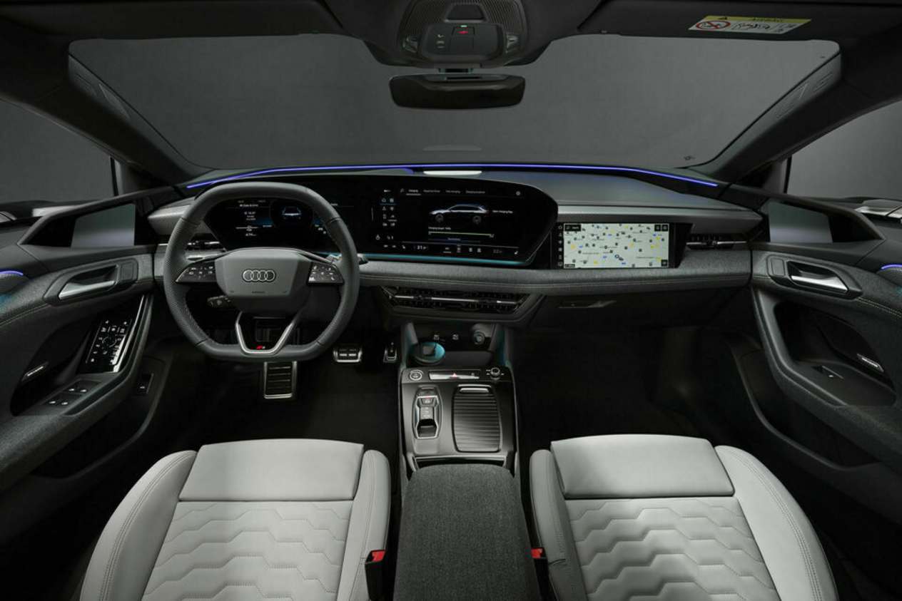 A6 e-tron interior shot