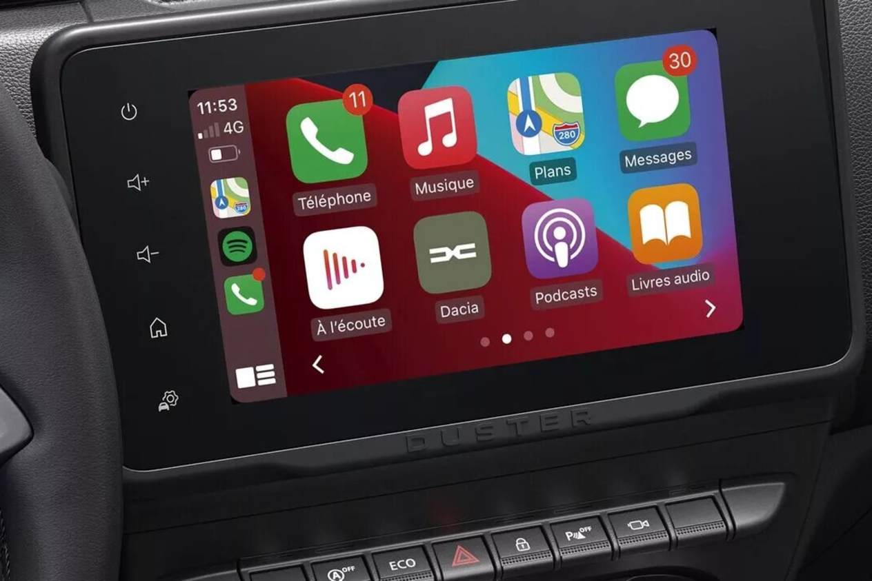 Dacia Duster Commercial Screen