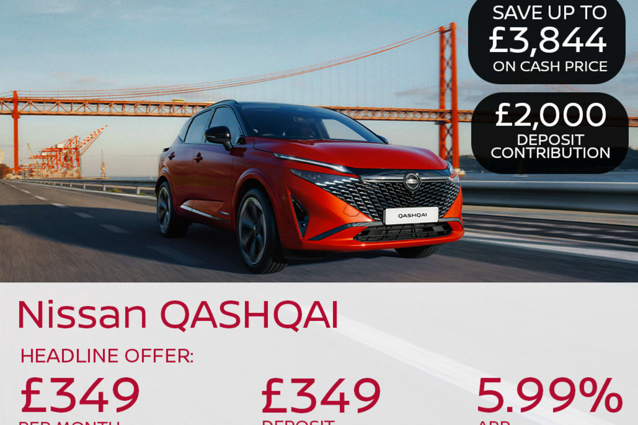 PCP: QASHQAI Acenta Premium 140 - £349 Per Month