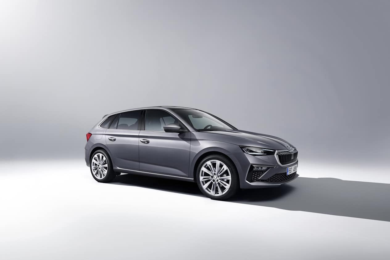 Dark grey New Škoda Scala
