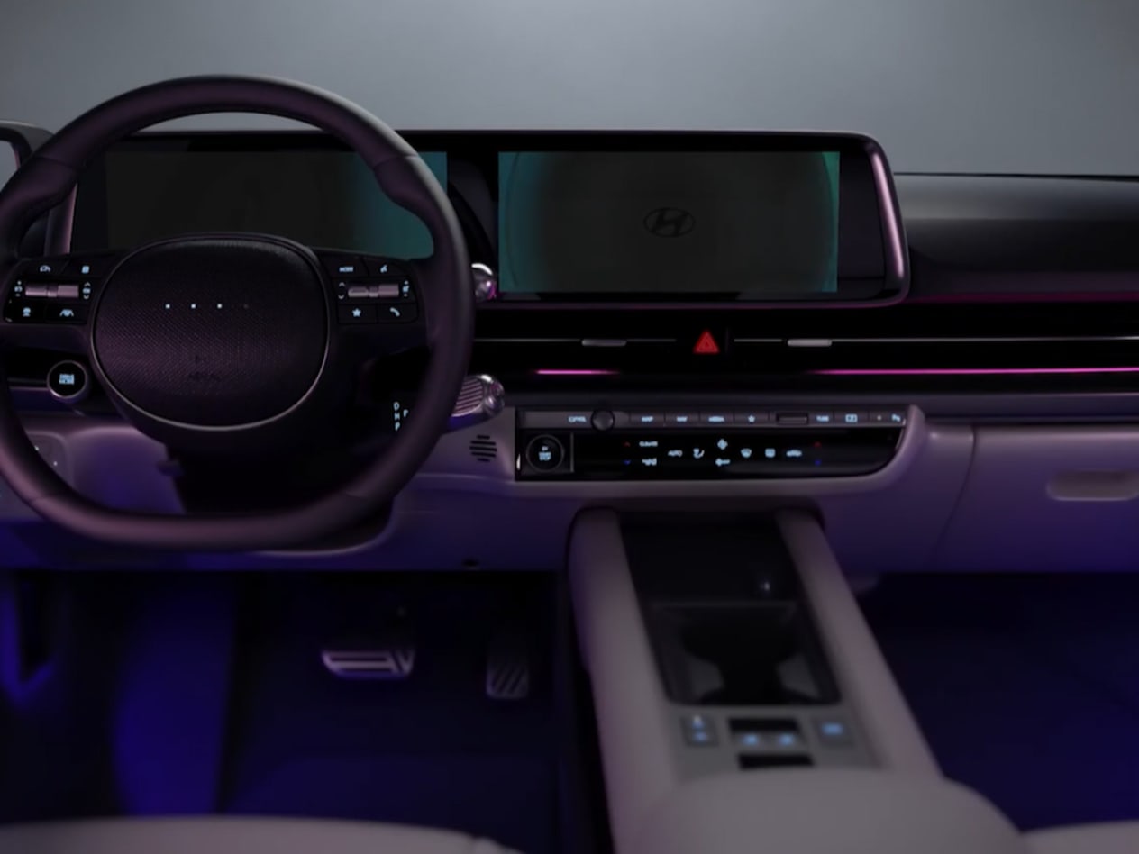 Interactive LED Steering Wheel IONIQ 6