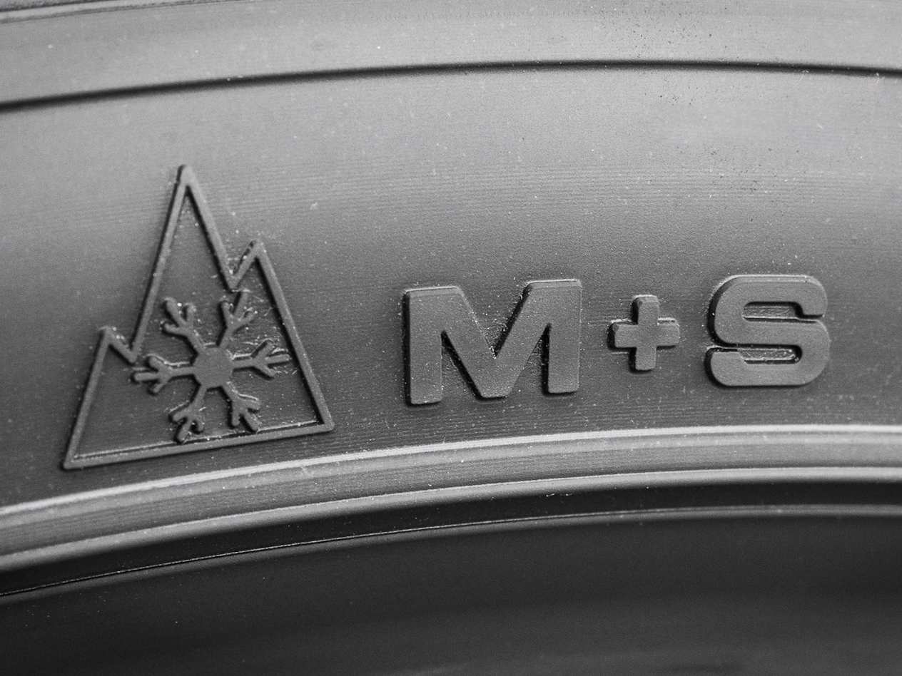Marquage pneu hiver M+S et 3PMSF