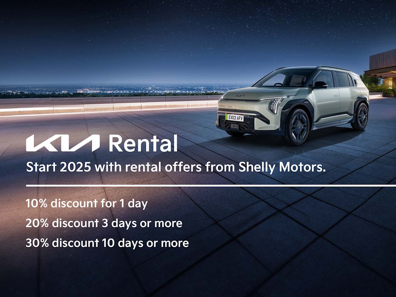 Kia Shelly Motors rental offers