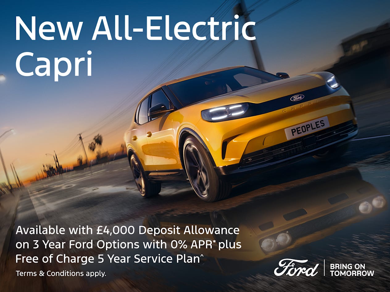 New All-Electric Ford Capri
