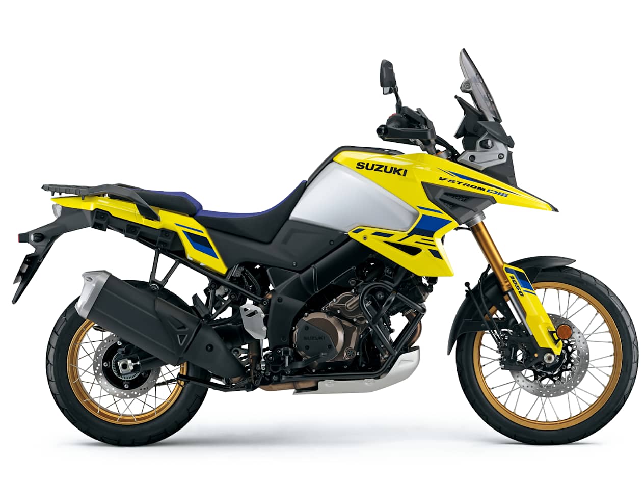 Suzuki V-Strom 1050 SE jaune