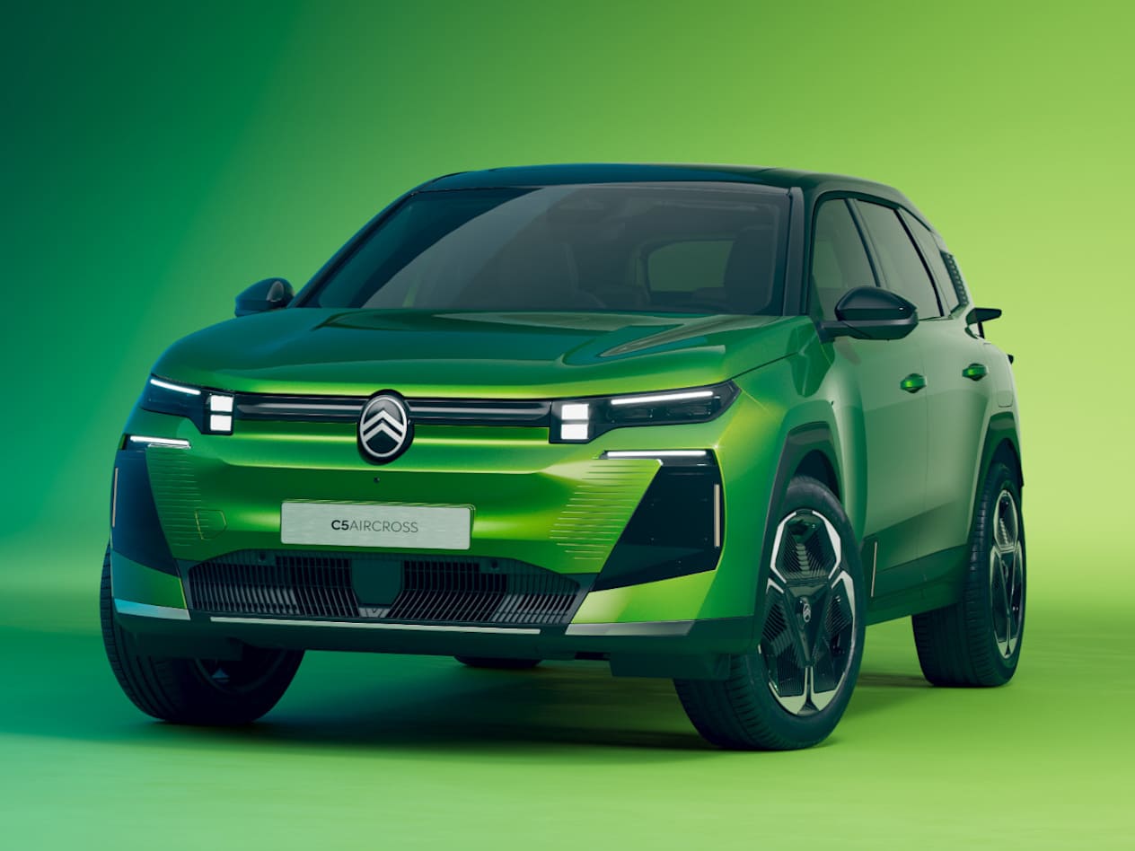 Citroën C5 Aircross 2025 : trois quarts avant gauche statique