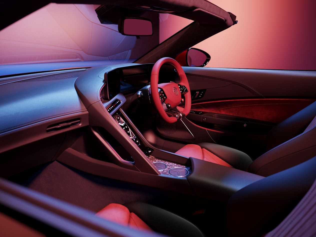 MG CYBERSTER INTERIOR