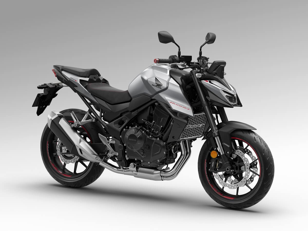 Honda CB750 Hornet 2025 : gris