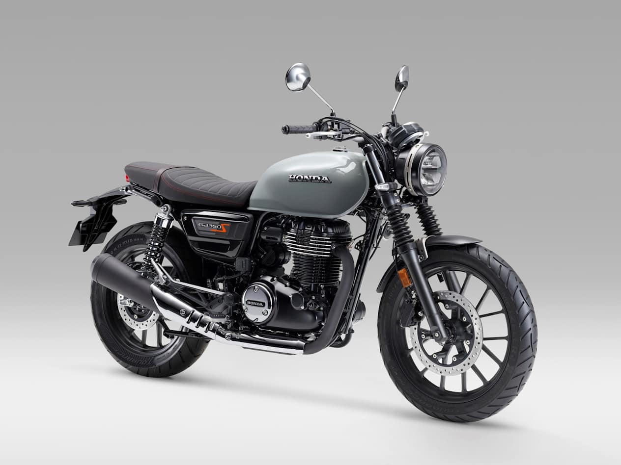 Honda GB350S : gris