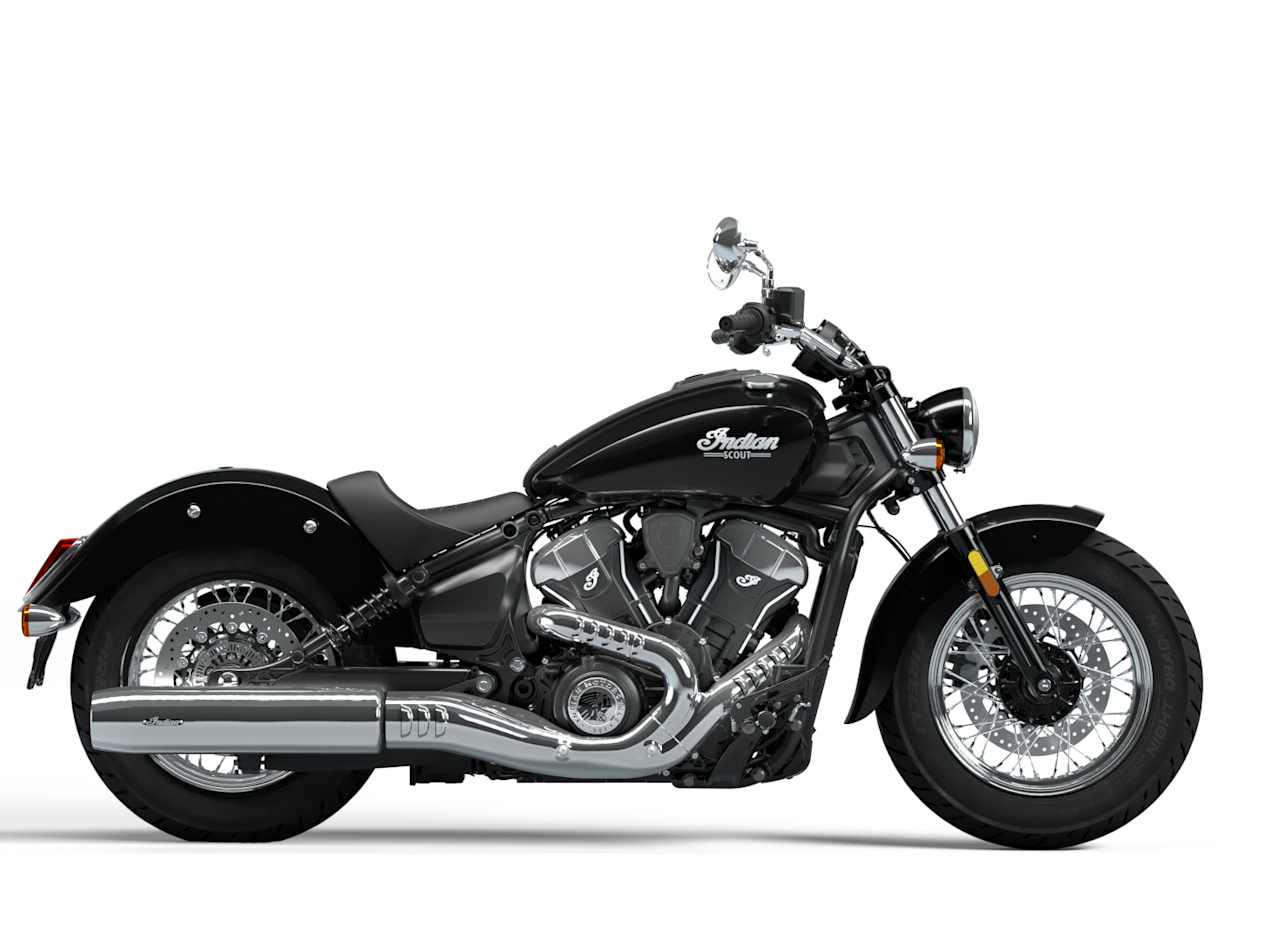 Indian Scout Classic 2025 Black Metallic : profil