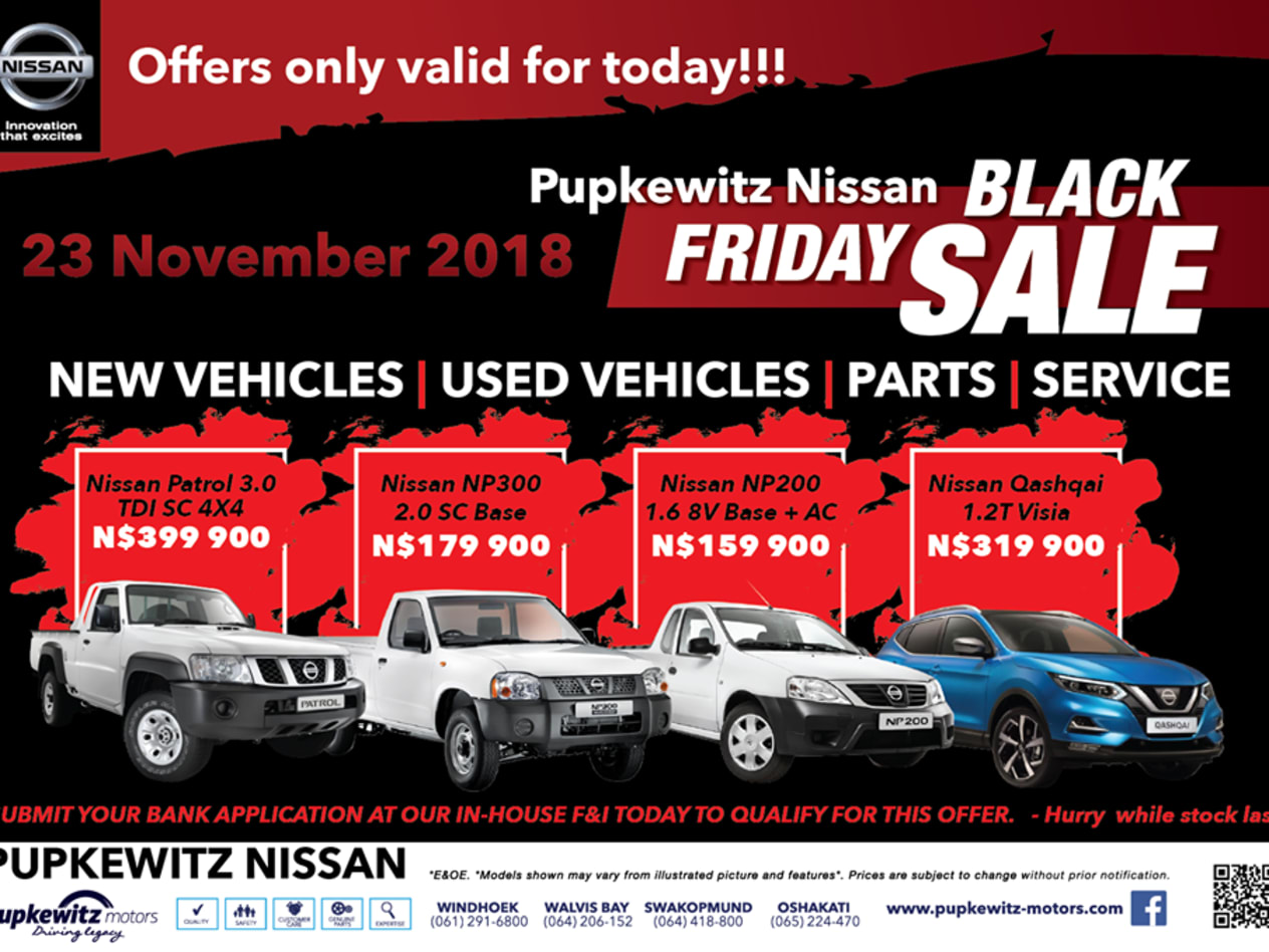 Nissan | Black Friday | NamAuto