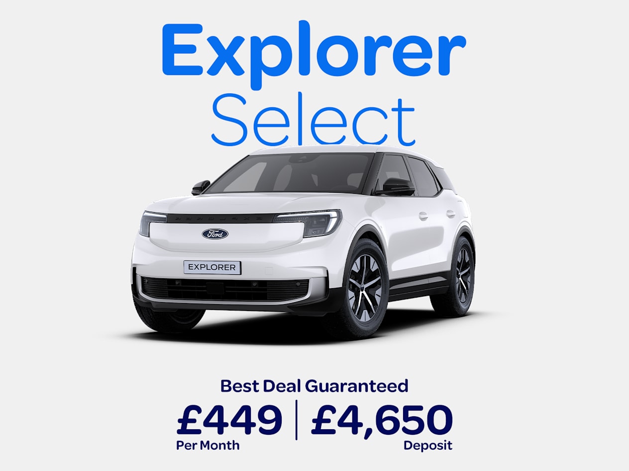 New All-Electric Explorer £499 per month