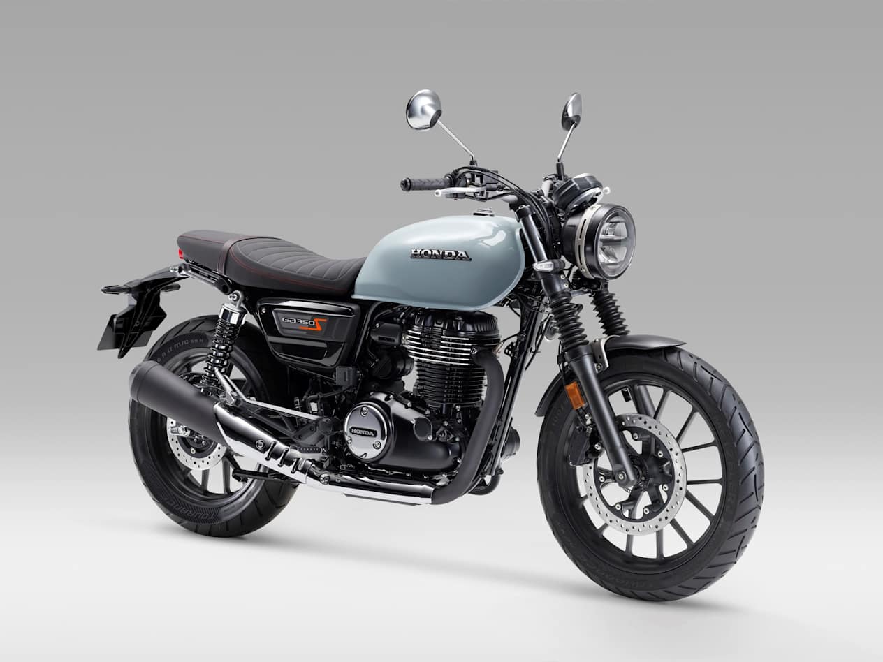 Honda GB350S : bleu