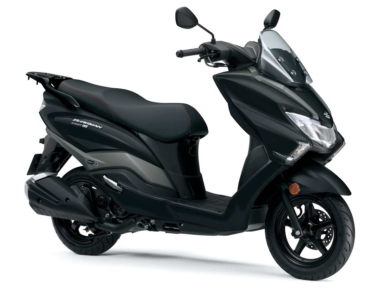 Suzuki Burgman 125 : noir