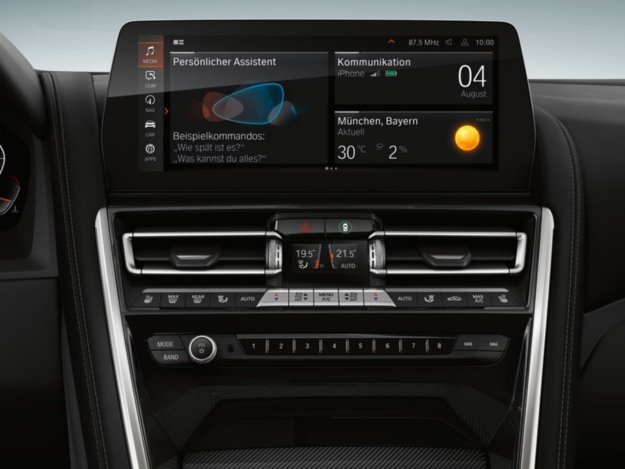 New BMW M8 Competition Coupé Dashboard