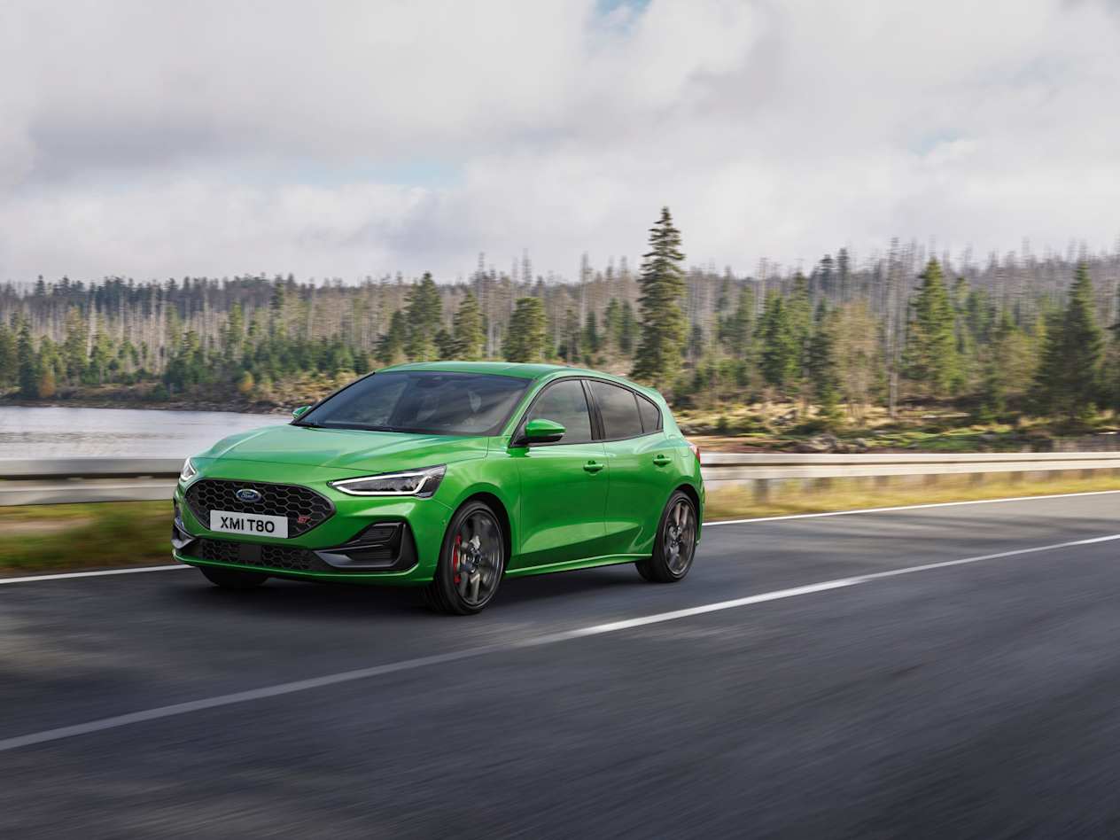 Image of a Focus ST 2021MY in Mean Green