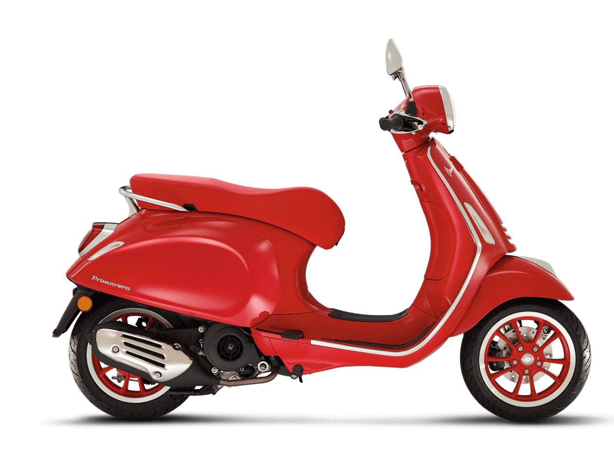 Vespa Primavera RED Rouge