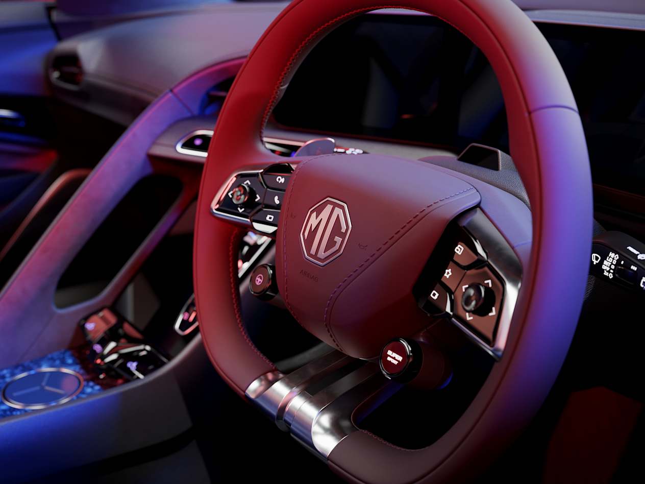 MG CYBERSTER INTERIOR