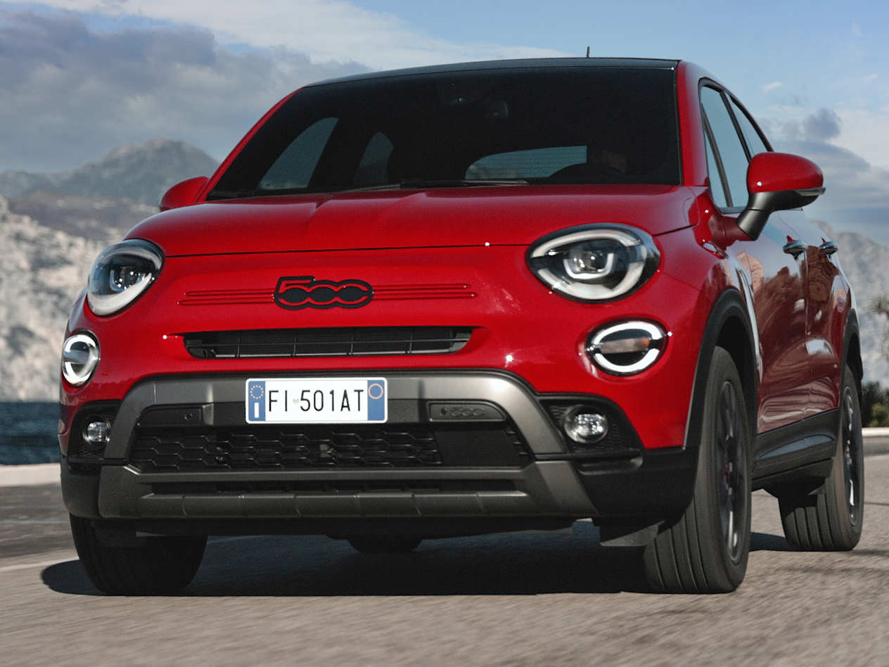 Fiat 500X Cross RED 2022 : face avant