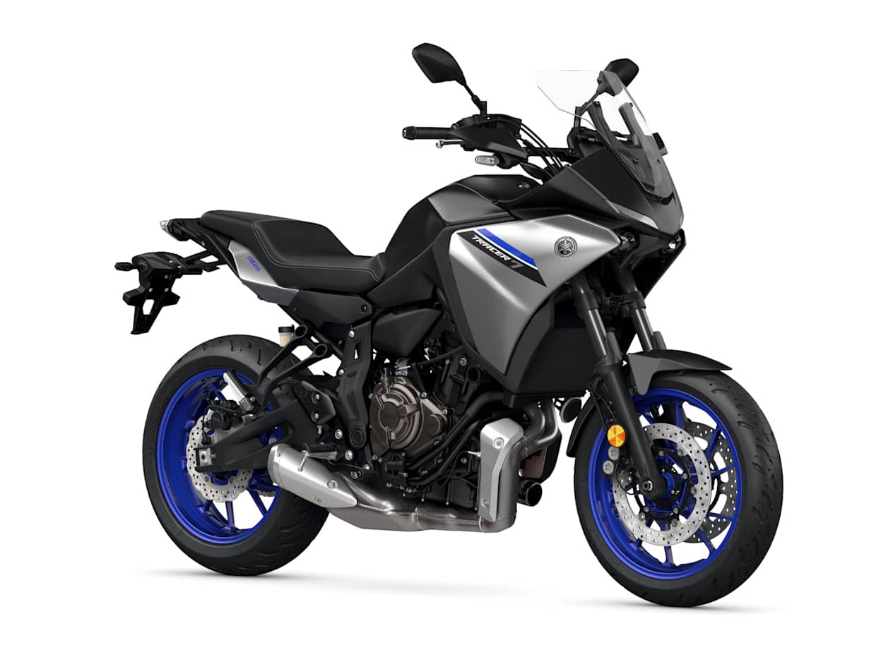 Yamaha Tracer 7 2023 Icon Performance : trois quarts avant