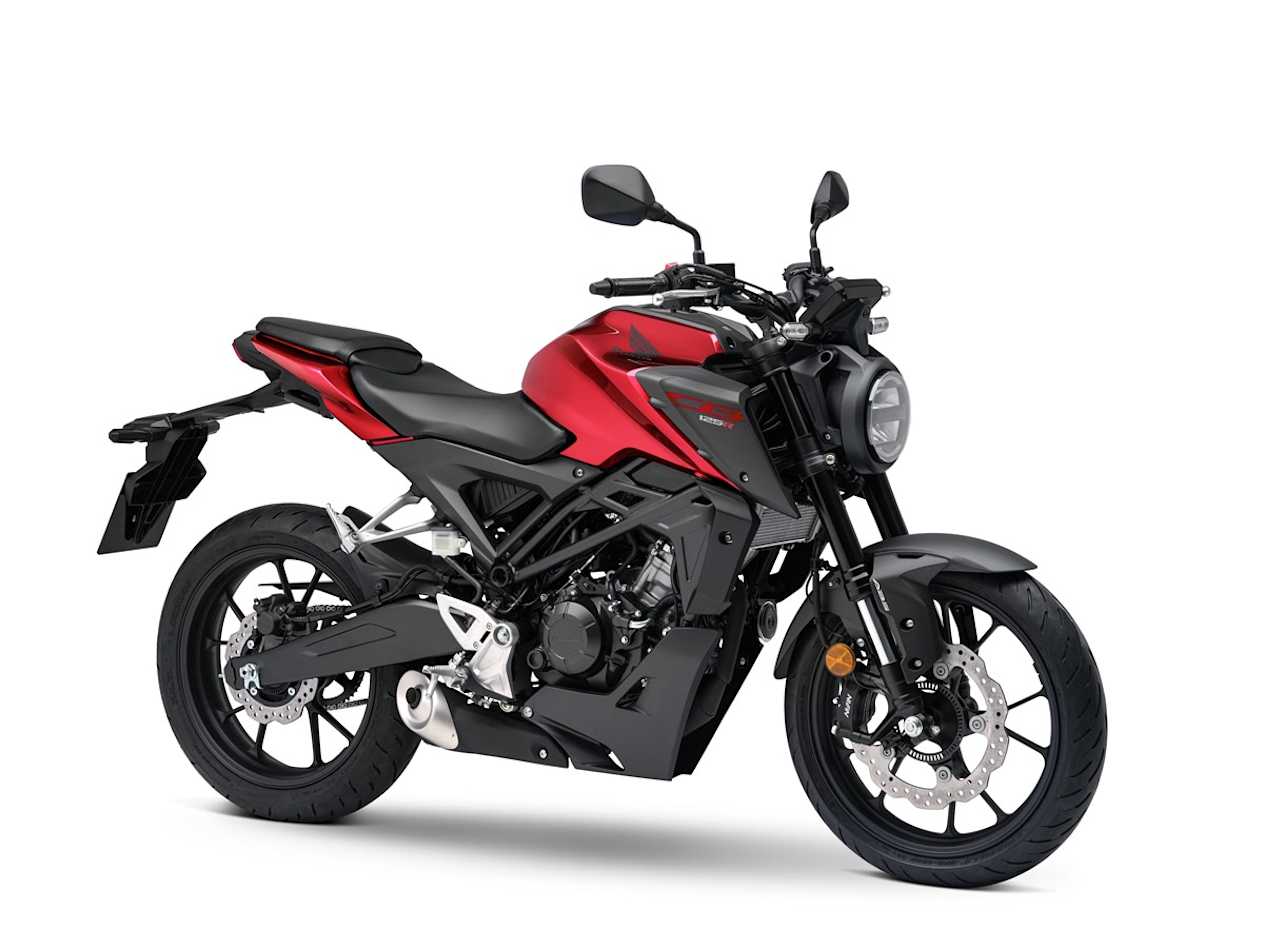 Honda CB125R 2024 rouge