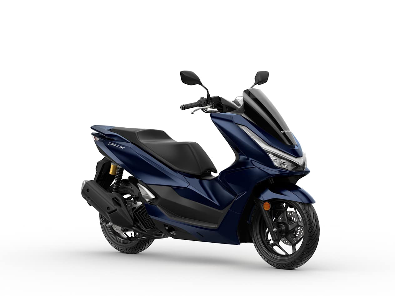 Honda PCX 125 2025 : bleu