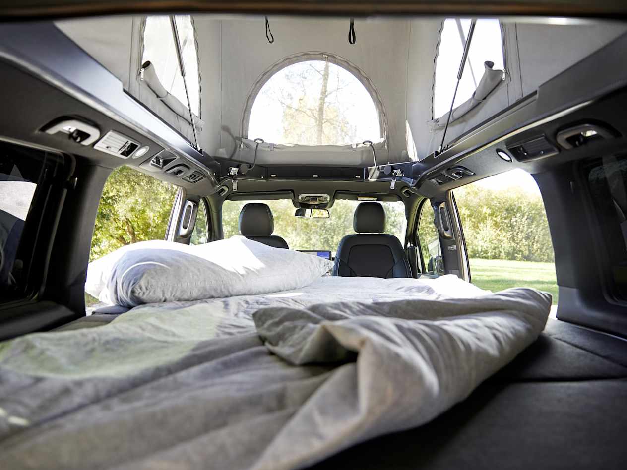 EQV E-Camper : Lit bas déloayé