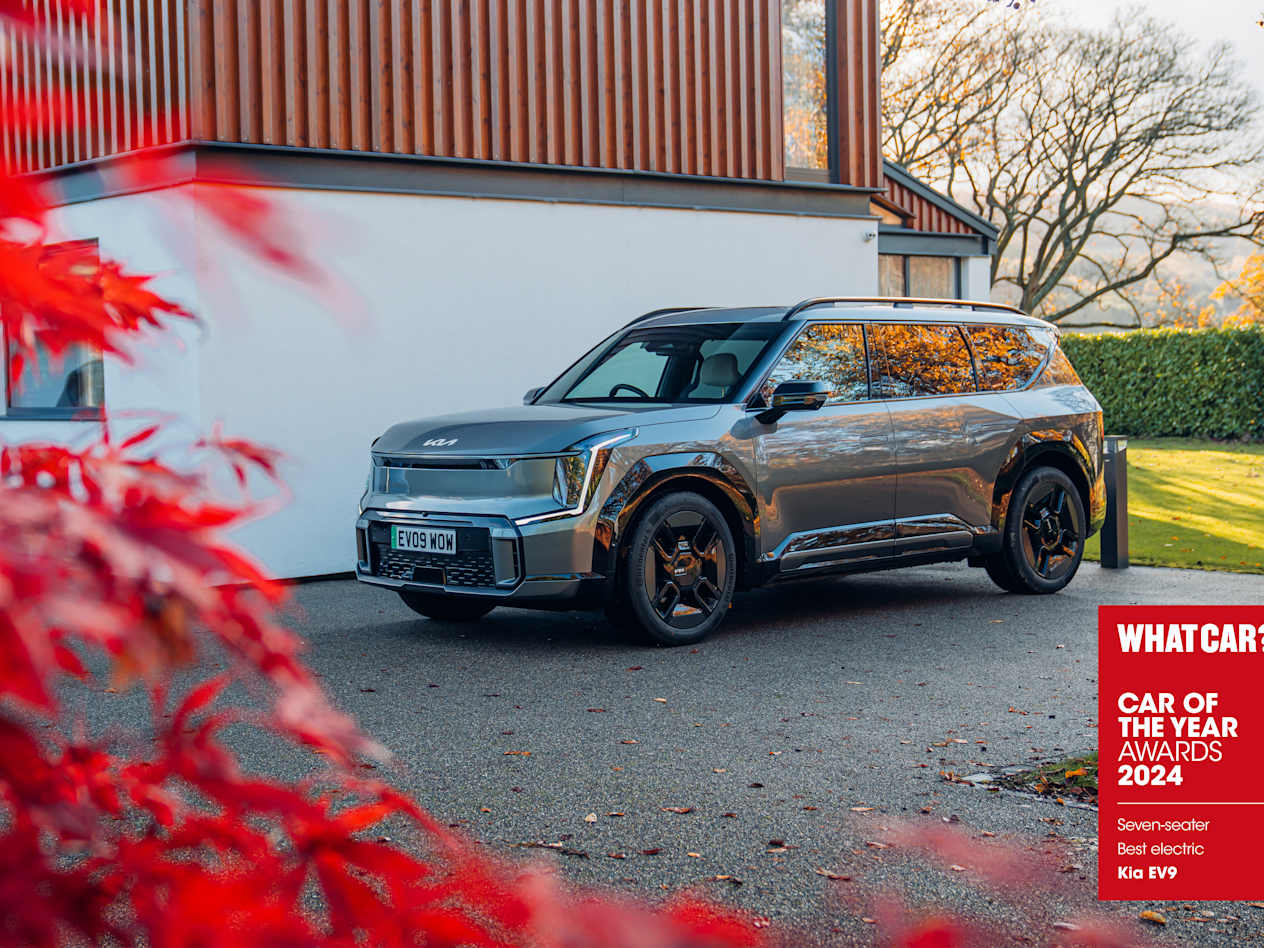Kia wins four at what car awards with the EV9