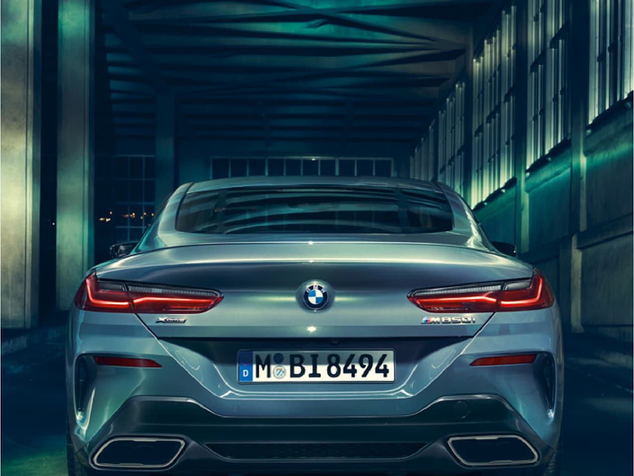 BMW 8 Series Rear View