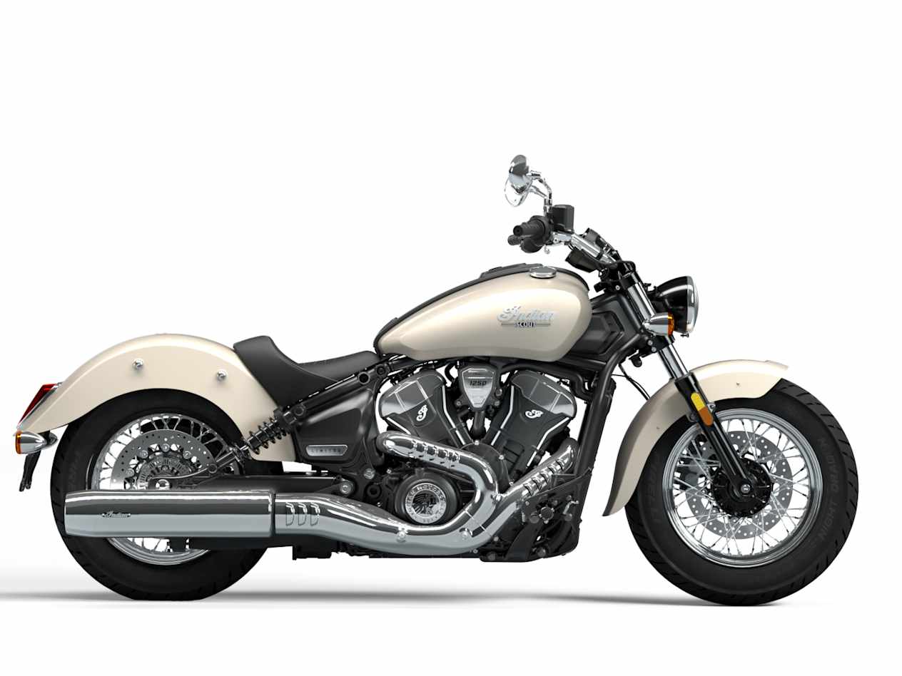Indian Scout Classic Limited 2025 Silver Quartz Smoke : profil