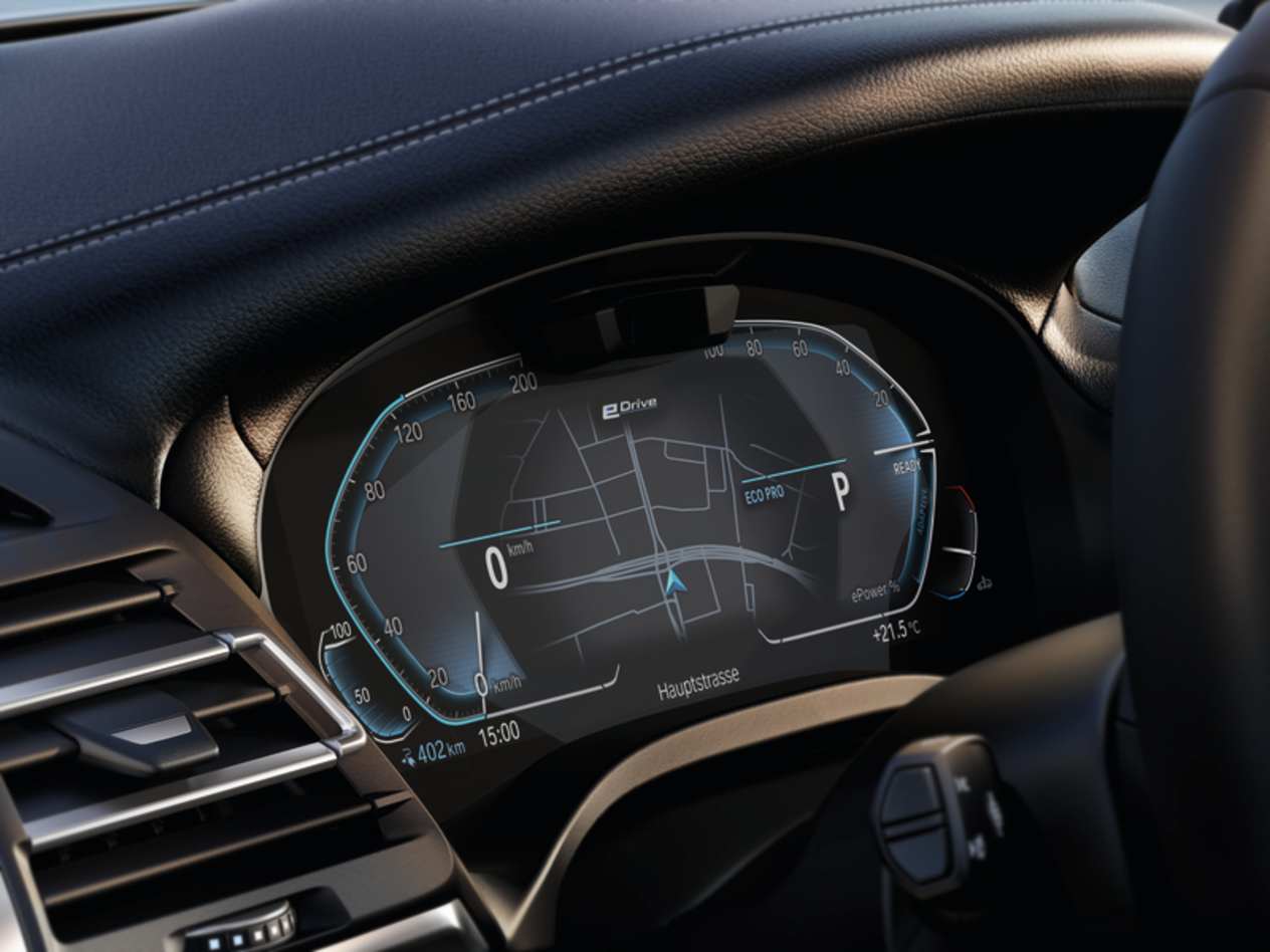New BMW iX3 Dashboard