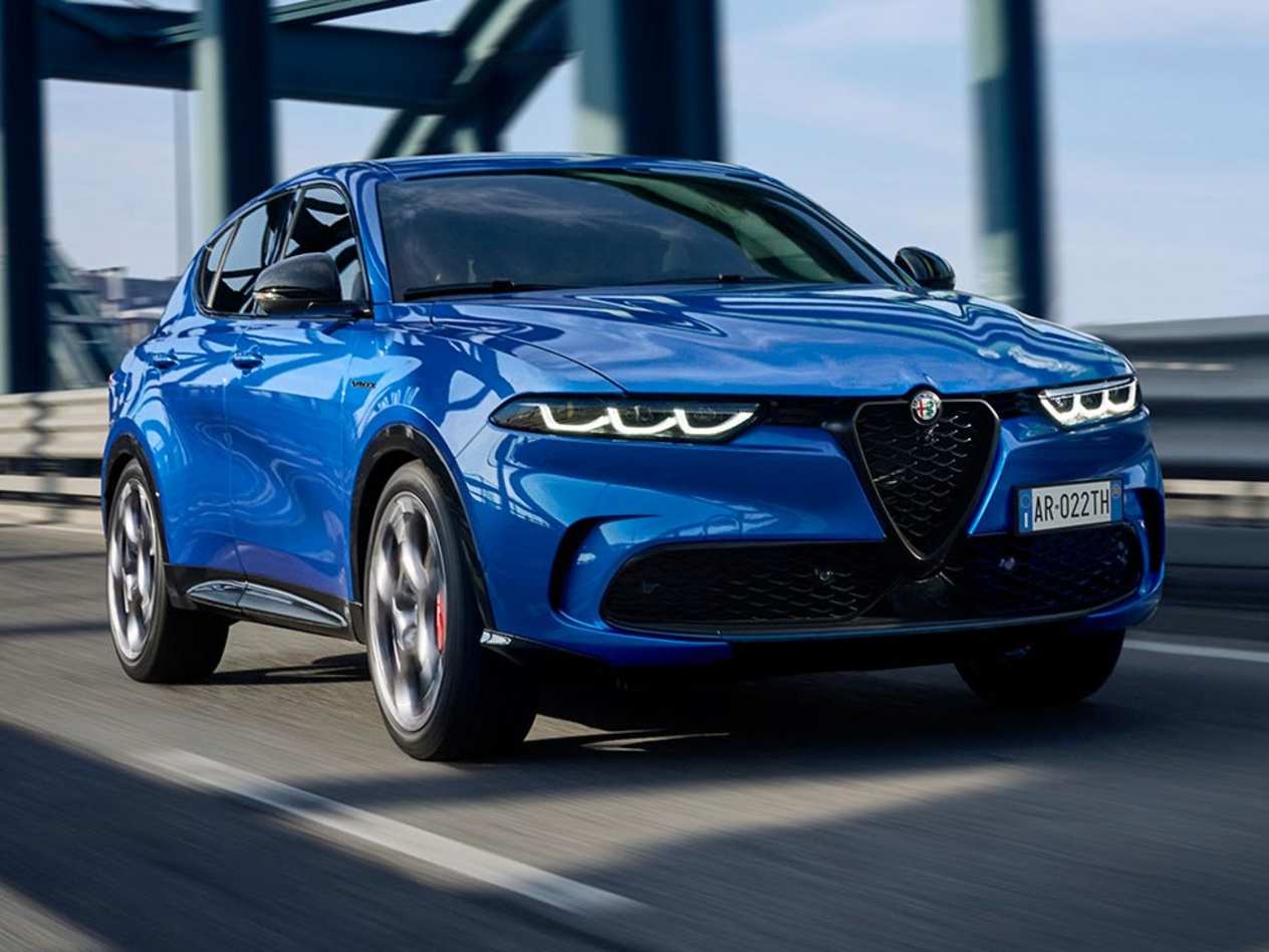 Alfa Romeo Tonale Veloce vue trois quarts avant