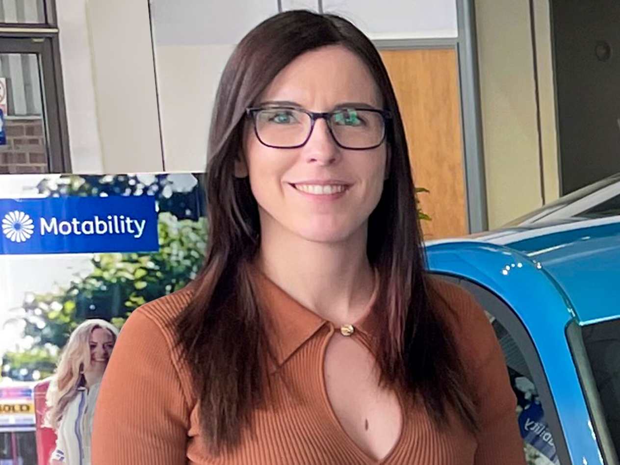 Charlotte Dibben, Motability special Edwards Ford Salisbury