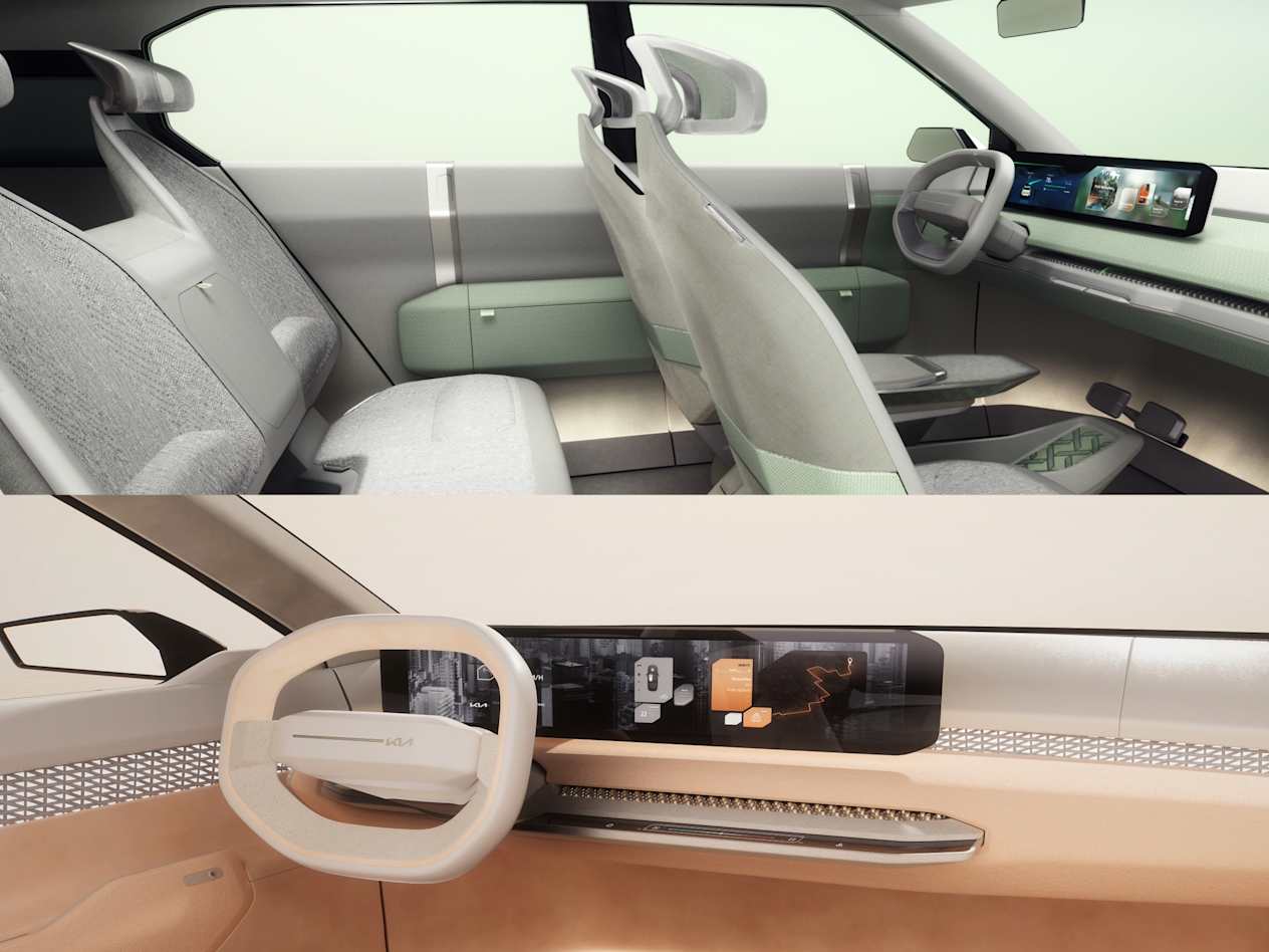 Kia EV3 and EV4 sustainable materials