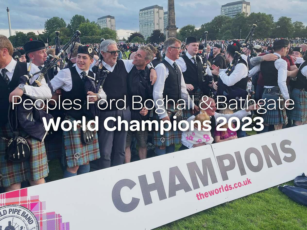 Peoples Ford Boghall & Bathgate World Champions 2023