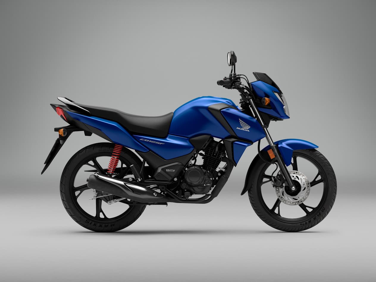 Honda CB125F 2025 bleu