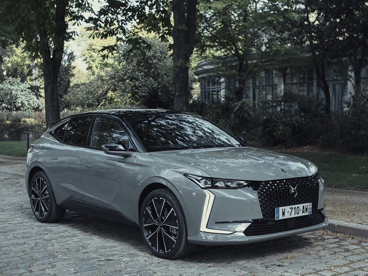 DS 4 La Première vue de trois quarts avant