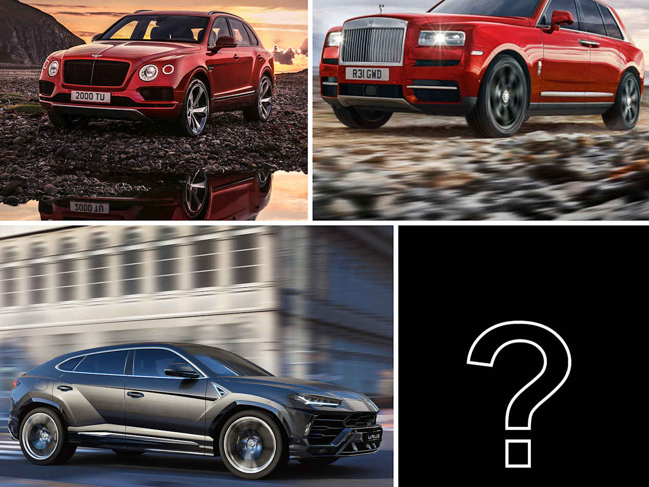 It seems every company is coming out with an 'UltraLuxury' SUV at the moment, but who is next?