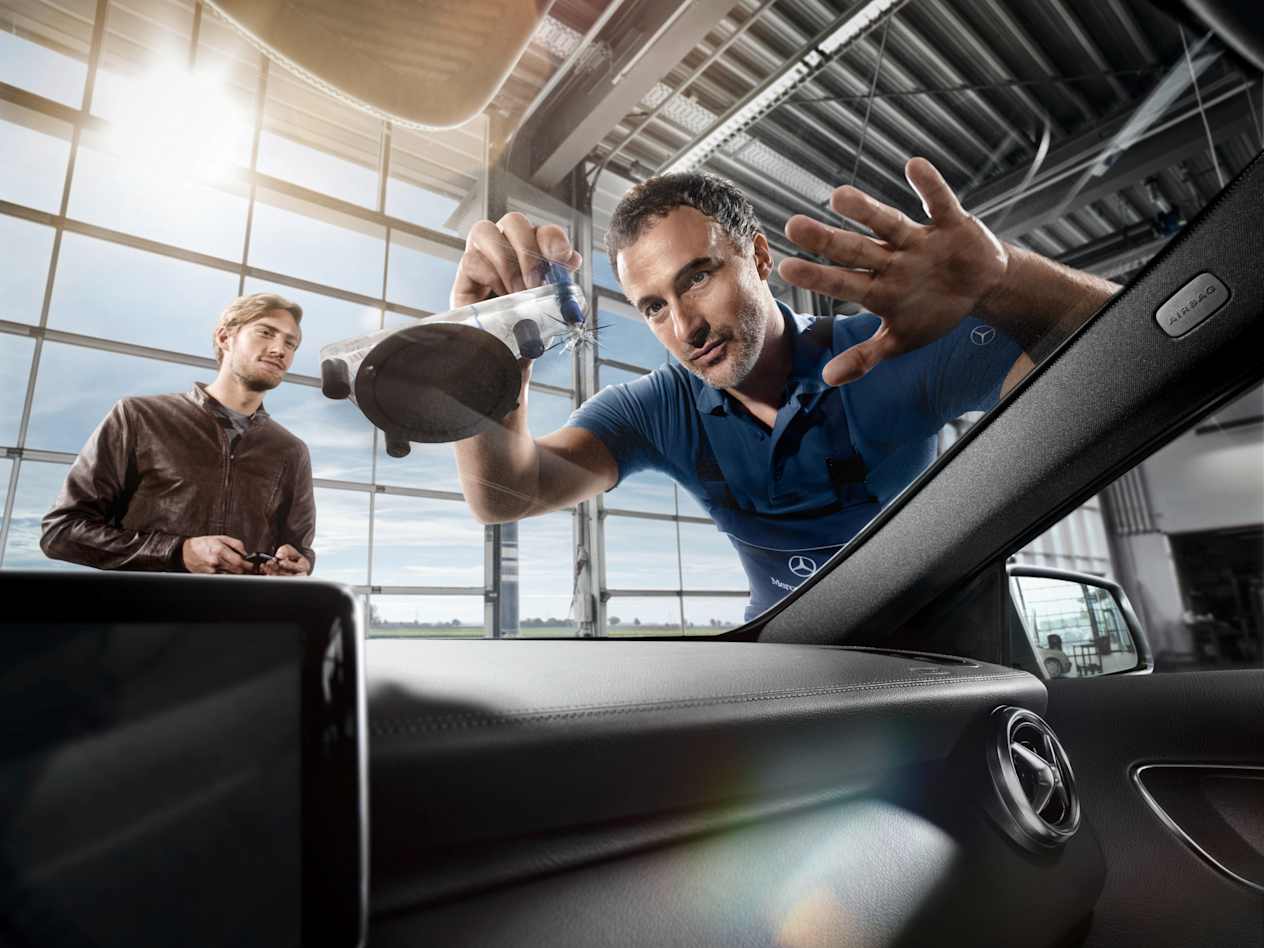 Réparation de Pare-brise Mercedes-Benz