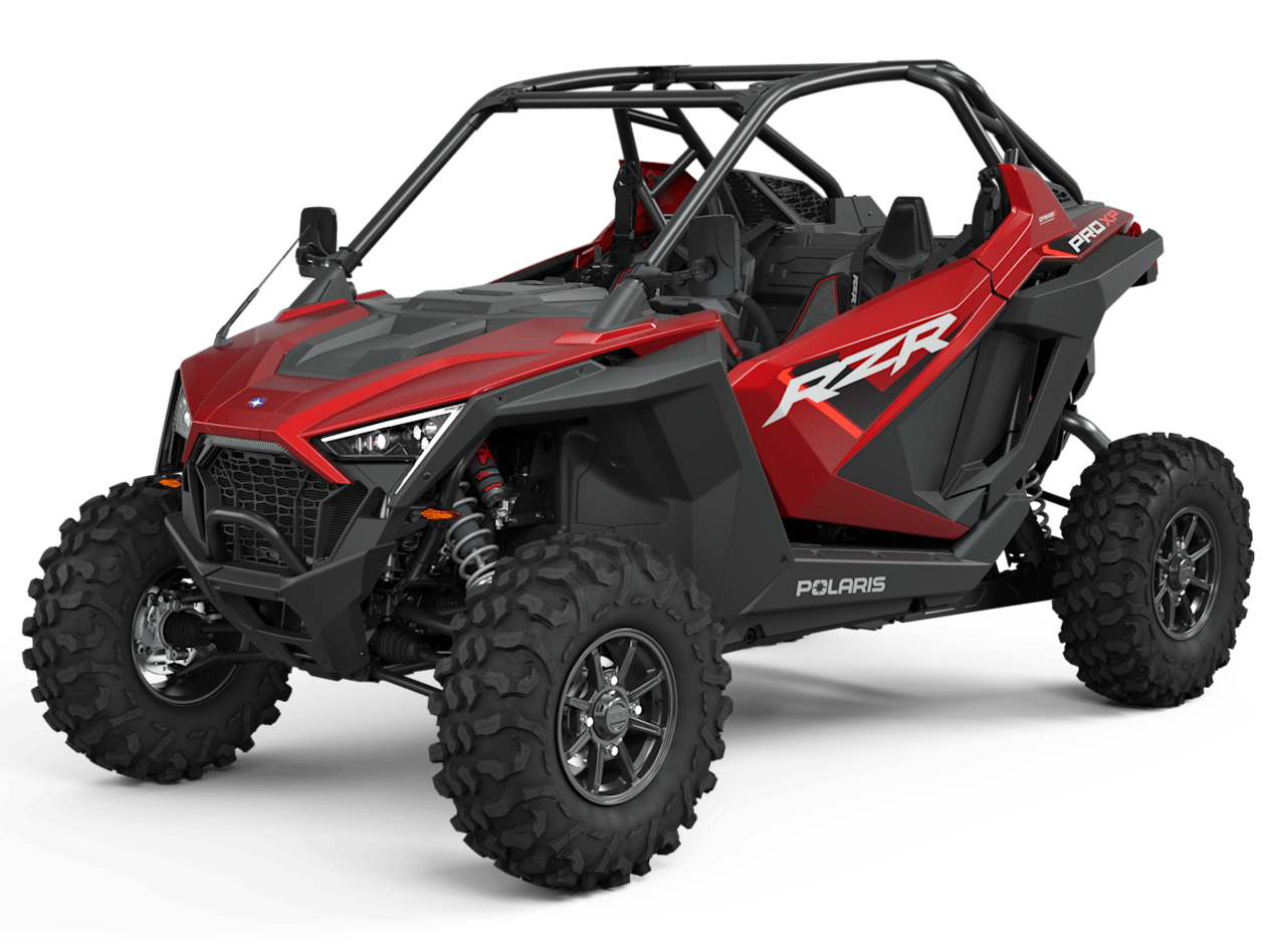 Polaris RZR Pro XP Ultimate 2023 : trois quarts avant