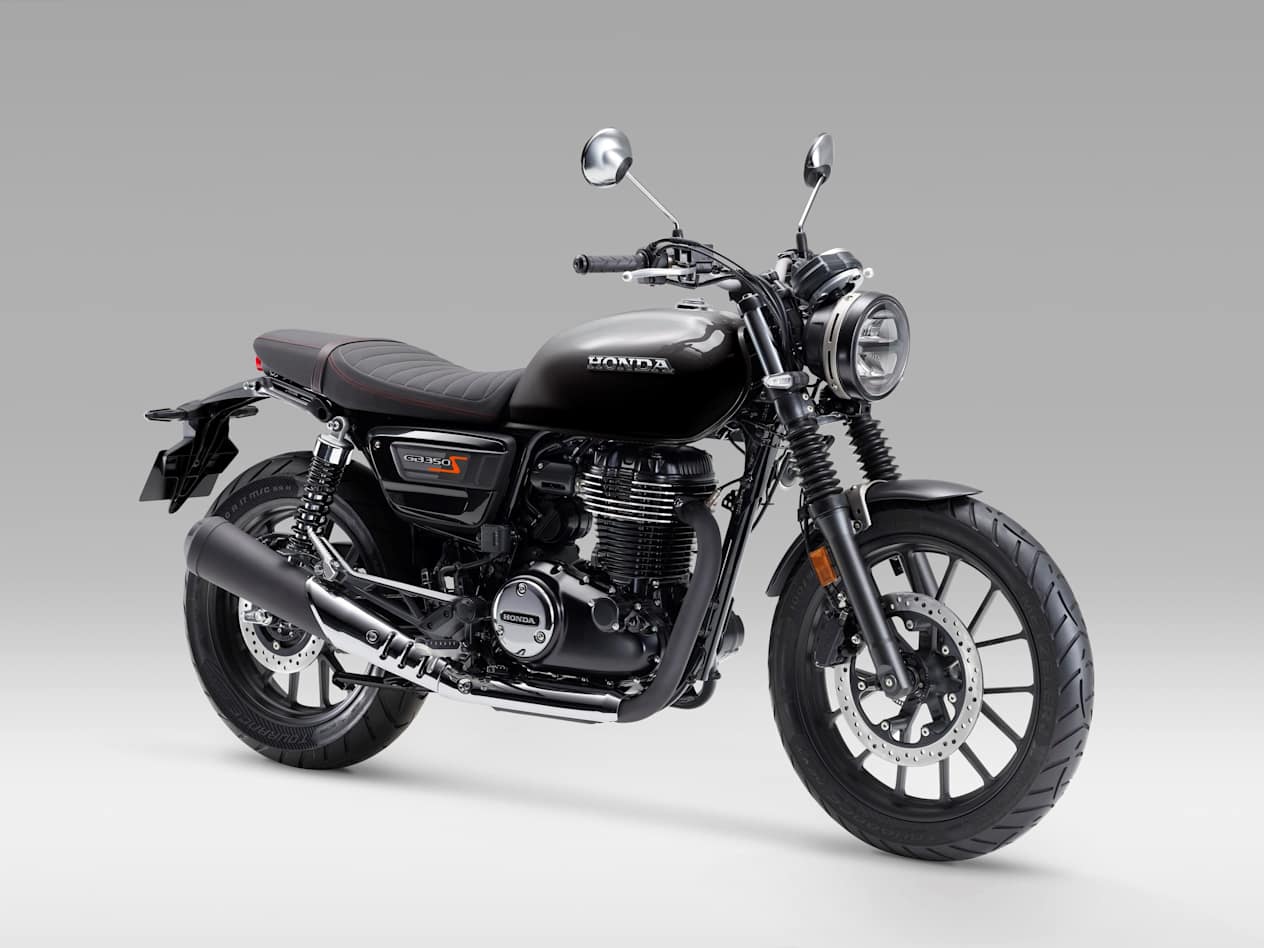 Honda GB350S : noir