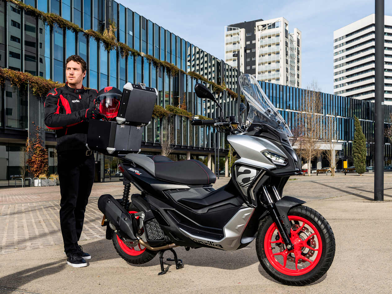 Aprilia SR GT 125 Sport coffre accessoire
