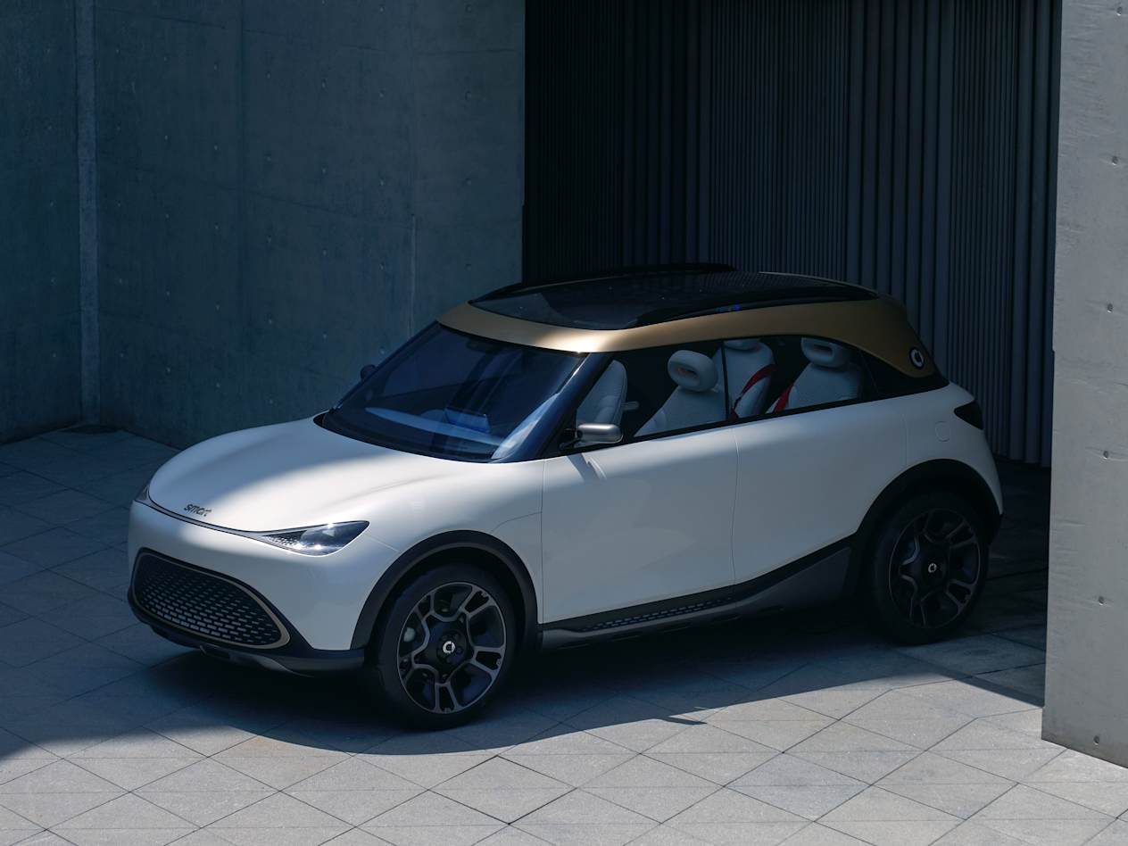 smart Concept #1 : vue trois quarts avant plongeante