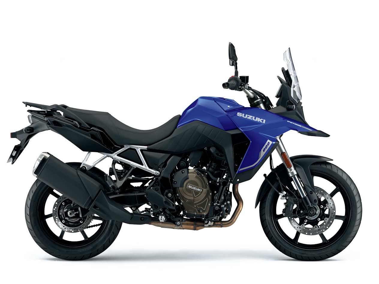 Suzuki V-Strom 800 se bleue
