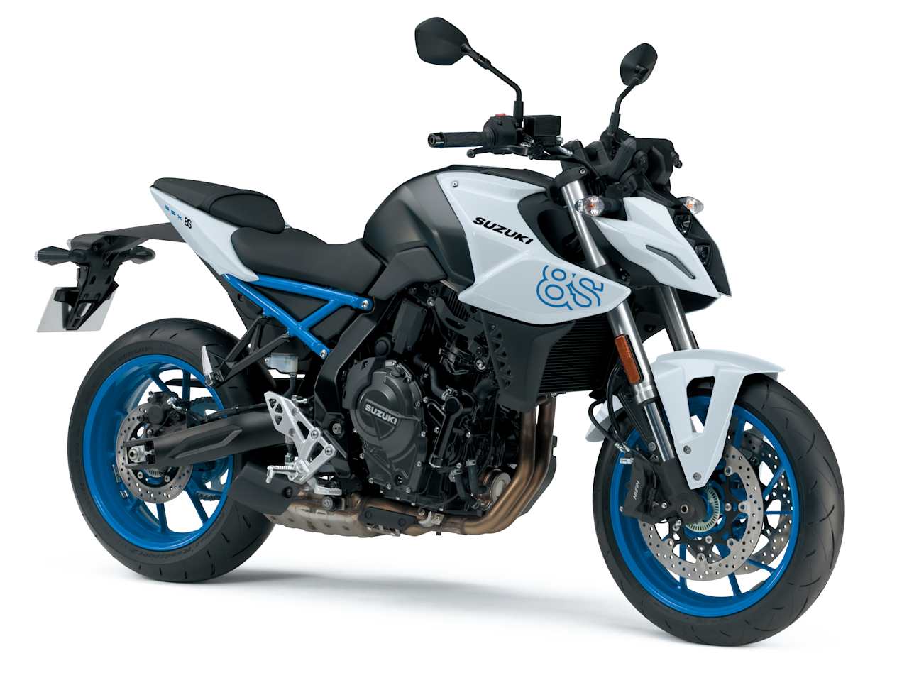 Suzuki GSX 8S blanche