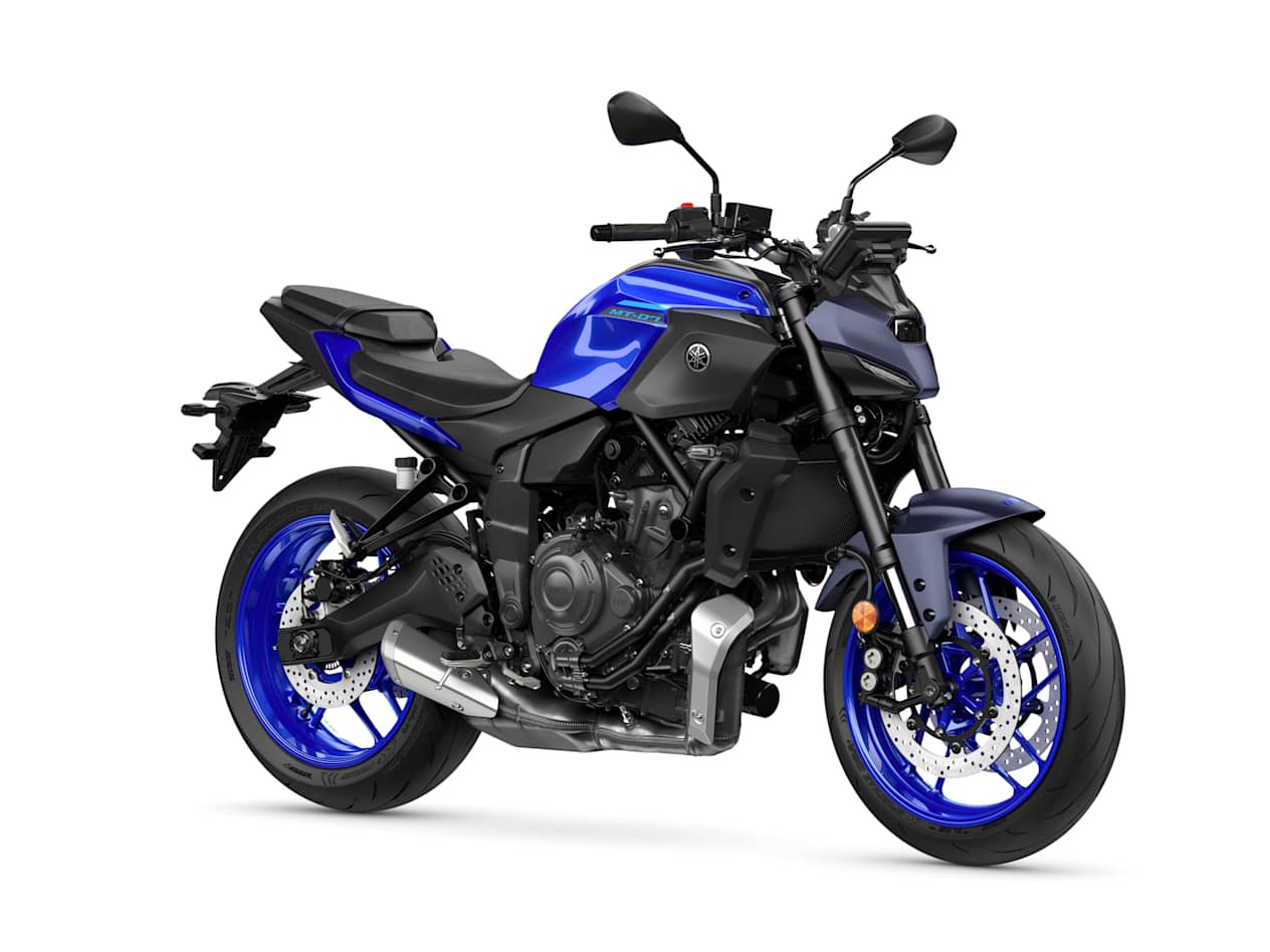 yamaha mt-07 2025 bleu